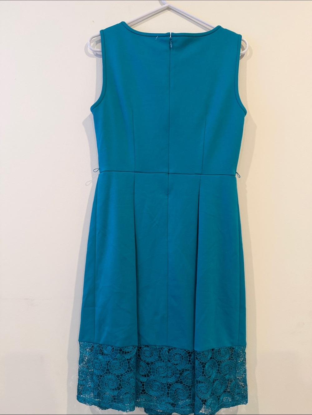 Calvin Klein Teal Sleeveless Sheath Dress - Picture 2 of 4